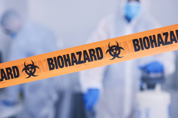 Professional Infectious Disease Decontamination technician working in Marriottsville, MD